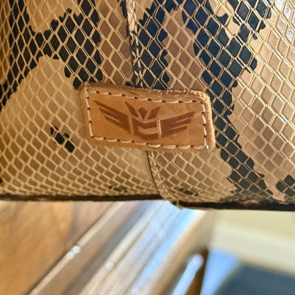 Consuela East West Tote Snake Print Bag - Picture 2 of 8
